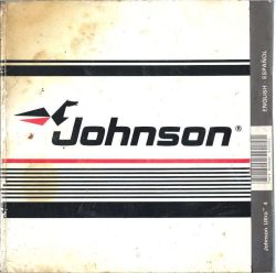 Johnson 4HP Outboard Operators Manual 1988