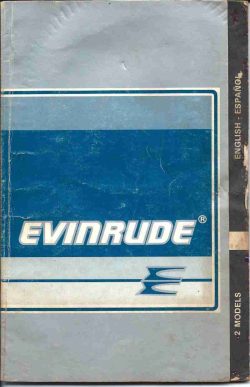 Evinrude 2HP Two-Stroke Outboard Owners Manual 1984
